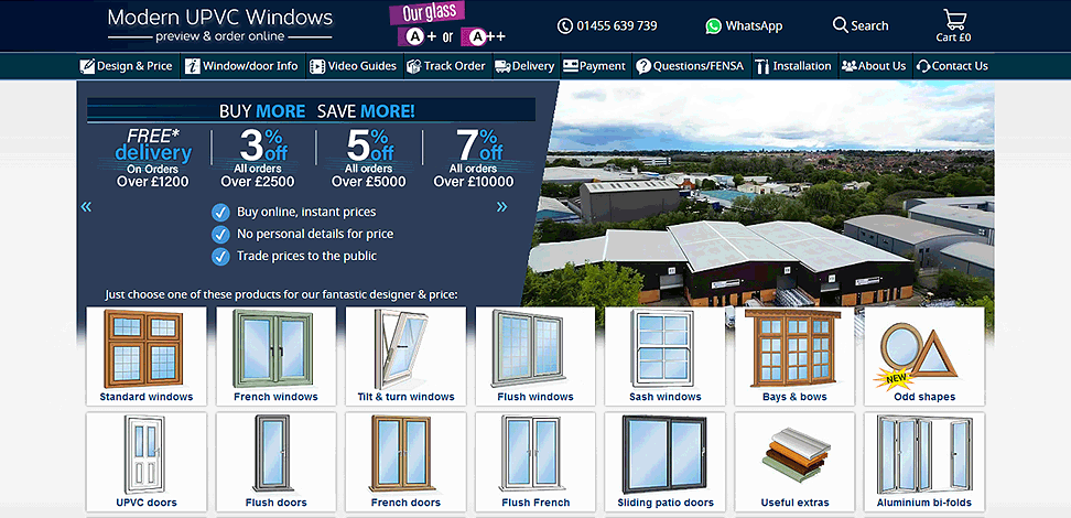 ModernUPVCwindows